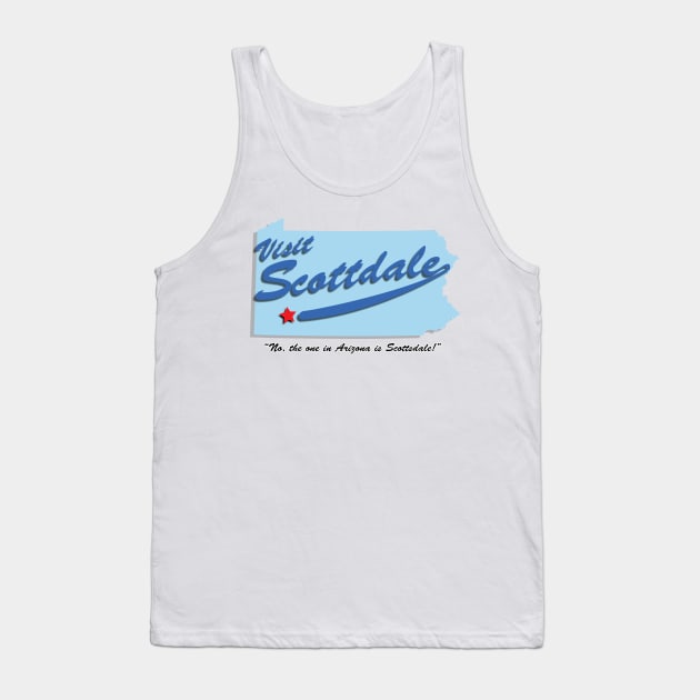 Not Scottsdale! Scottdale! Tank Top by BishopCras